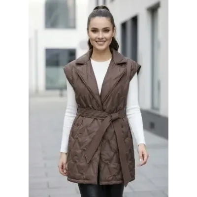 Vestă quilted cu bar Goodlookin (B8603-14)