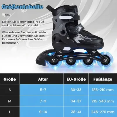 Copii Inlineskates 5 7 ani 4 compartiment Interiorul de siguranţă reglabil pentru începători