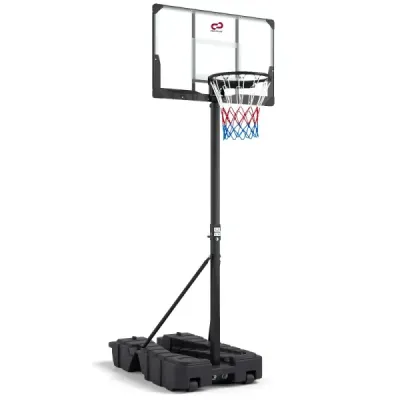 Inaltime Baschet reglabil 230-305cm Cu roți de bază pentru copii de culoare