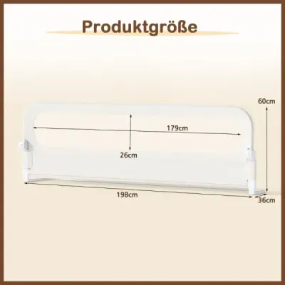 Ecranul pliabil pentru copii mici, reglabil Oxford Fabric U Frame Y sistem de curea cu Buckle White