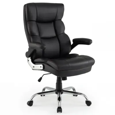 Scaun de birou ergonomic cu brat pliant & Wipp functie Chefsessel Scaun Computer