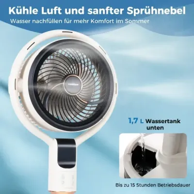Stand ventilator cu telecomandă ventilator Leiser cu 90° funcția de leagăn