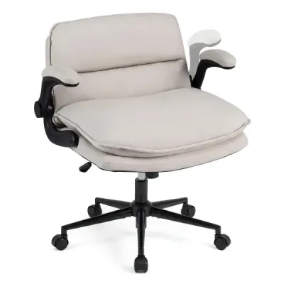 Scaun de birou ergonomic înălțime reglabil scaun pivotant scaun de birou cu funcție de ștergere Încarcabile până la 150 kg