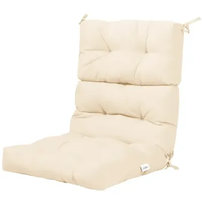 2 din 1 suporturi pentru scaunele scaunelor pentru scaune Tapiterie cu backrest mare reglabil Bej