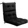 2 din 1 suporturi pentru scaunele scaunelor pentru scaune Tapițerie cu backrest mare reglabil negru