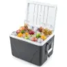 Cutie de răcire 41 L termobox fără curent până la 5-7 zile Cutie de răcire Izolare din plastic cu 4 suporturi de băuturi