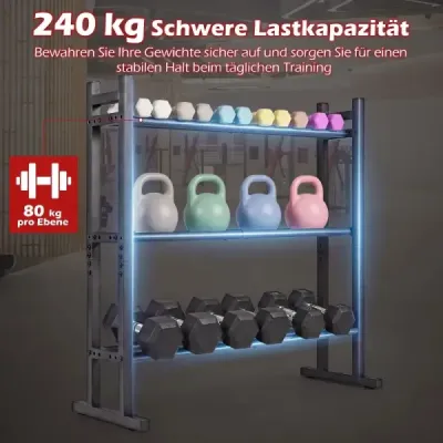 Rack dumbbell 3 pas cu 3 ori distanta reglabila scurt rack dumblell cu cadru metalic robust