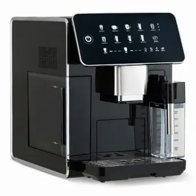 Kaffeevollautomat mit Mahlwerk & Milchbehälter Kaffeemaschine mit Automatischer Reinigung