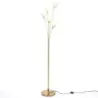 Stehlampe in Löwenzahnform Moderne Standleuchte Dekorative Stehleuchte mit Metallrahmen 28 x 180 cm