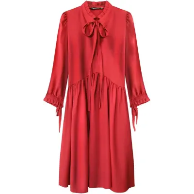 Rochie cu rosu laba (208art)