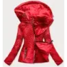 Jacheta scurta cu capota rosie (b9566)