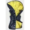 Vestă pentru femei cu căptușeală marină de contrast (b9549)