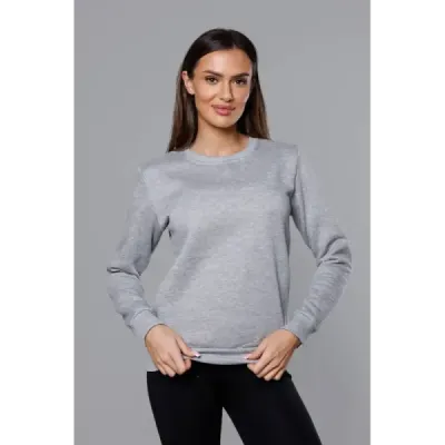 Costum de trening pentru femei cu pulovere gri (w01-2)