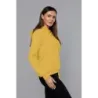 Tricou galben pentru femei (w02-69)