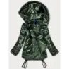 Jacheta scurta de iarna cu rinichi verde (MDL-018)