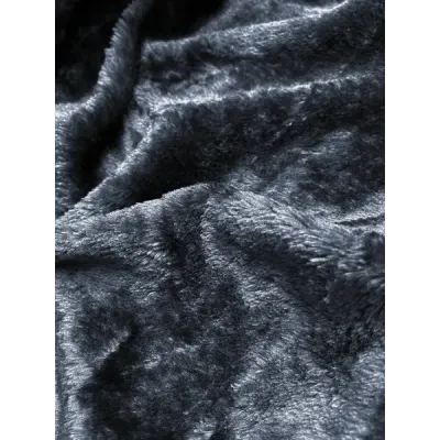 Jacheta de iarna cu gluga verde (m-133)