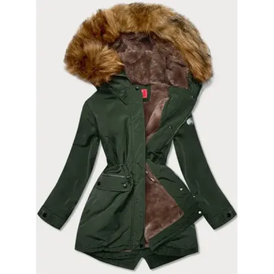 Cuplul femeilor de iarnă cu blană verde (m2312)