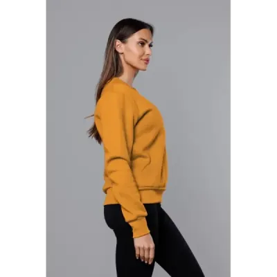 Costum de trening pentru femei cu pulovere pentru muștar (w01-26)