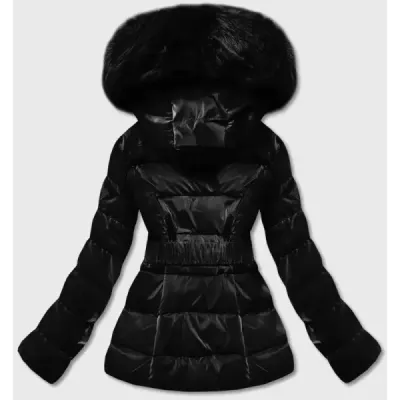 Jacheta scurtă de culoare neagră (b8090-0)