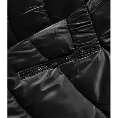 Jacheta scurtă de culoare neagră (b8090-0)