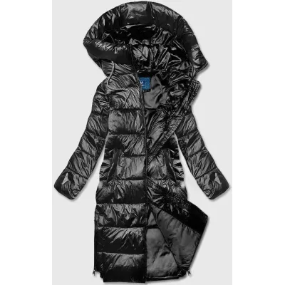 Jacheta pentru femei cu inserții negre de contrast (ag1-j9063b)