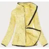 Melange galben de plus pentru femei (HH009-26)