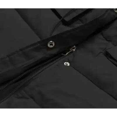 Sacou de iarnă puggy negru (CAN-865)