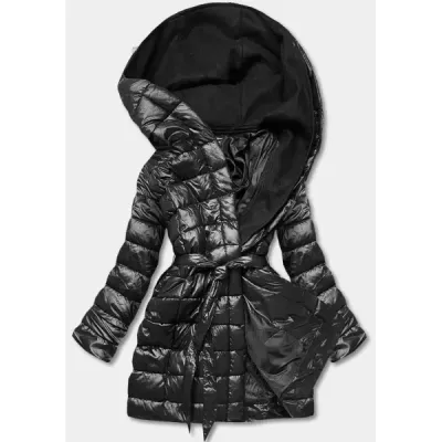 jacheta cu dublu negru capota (L22-9862-1)