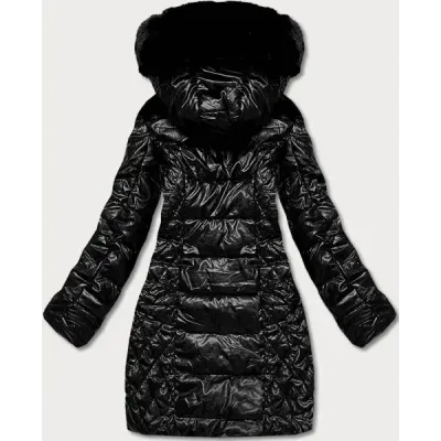 Sacou negru de iarnă (M-028)