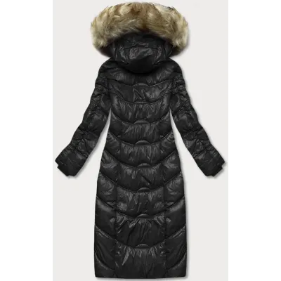 Jacheta lungă lungă de culoare a femeii (H-203)