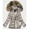 Sacou de cămilă temporar quilted (H-205)