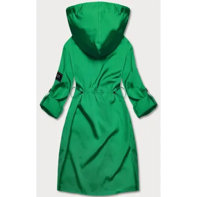 Capac subţire pentru femei cu glugă verde (B8118-82)