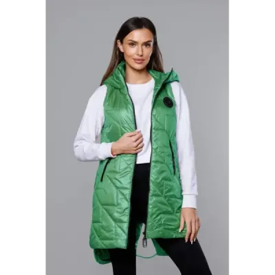 Vestă de damă verde murată (B8127-82)