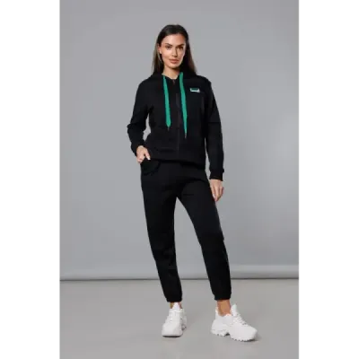 Costum negru pentru femei (YP-1138)