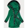 Jacheta de dama subtire cu lampa verde decorativa (B8145-82)
