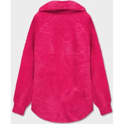 Coperta scurtă de alpaca roz (CJ65)