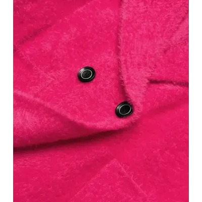 Coperta scurtă de alpaca roz (CJ65)