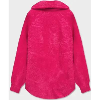 Coperta scurtă de alpaca roz (CJ65)
