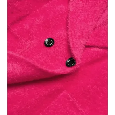 Coperta scurtă de alpaca roz (CJ65)