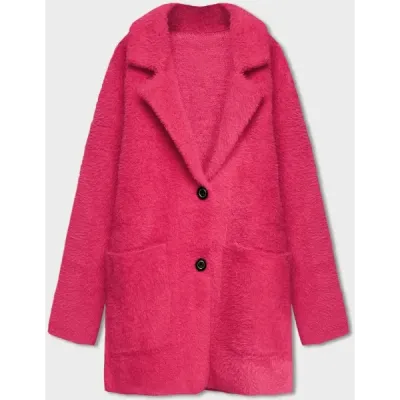 Acoperire de lână scurtă alpaca fuxia (7108-1)