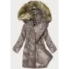 Sacou pentru femei cappuccino Piping (H-97-2)