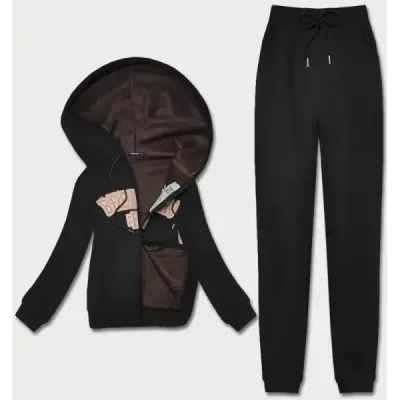 Costum negru pentru femei polare (ZCH2212)