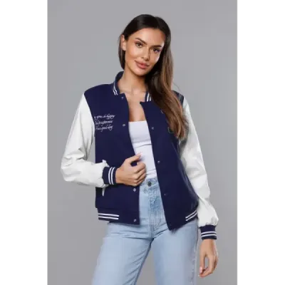 Kurtka damska bomber granatowa (16M9067-215)
