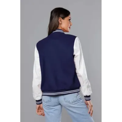 Kurtka damska bomber granatowa (16M9067-215)