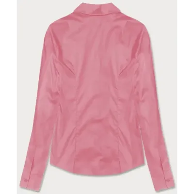 Tricou de femeie roz deschis clasic (HH039-25)