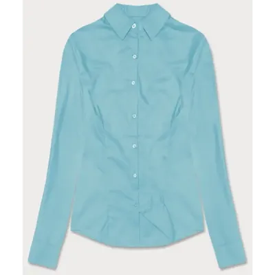 Tricou clasic albastru deschis pentru femei (HH039-41)