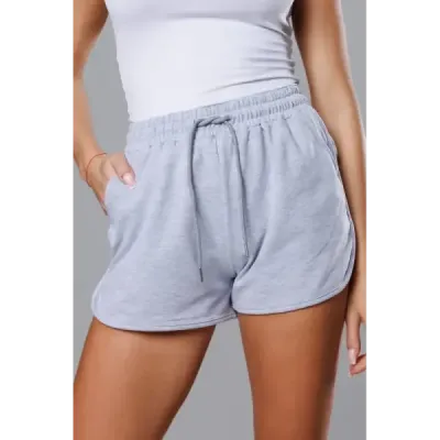 Pantaloni scurţi pentru femei gri (8K951-2)