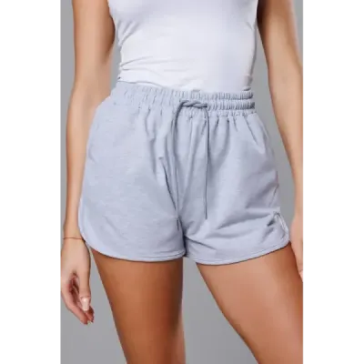 Pantaloni scurţi pentru femei gri (8K951-2)