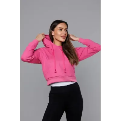 Pantaloni scurti cu hanorac roz (8B939-19)