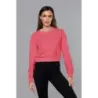 Rochie subțire scurt tricou feminin coral (8B938-37)